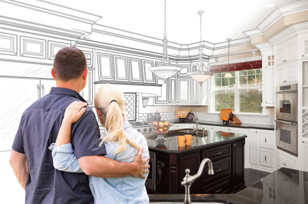 Professional Kitchen Island Installation technician working in Philadelphia, PA